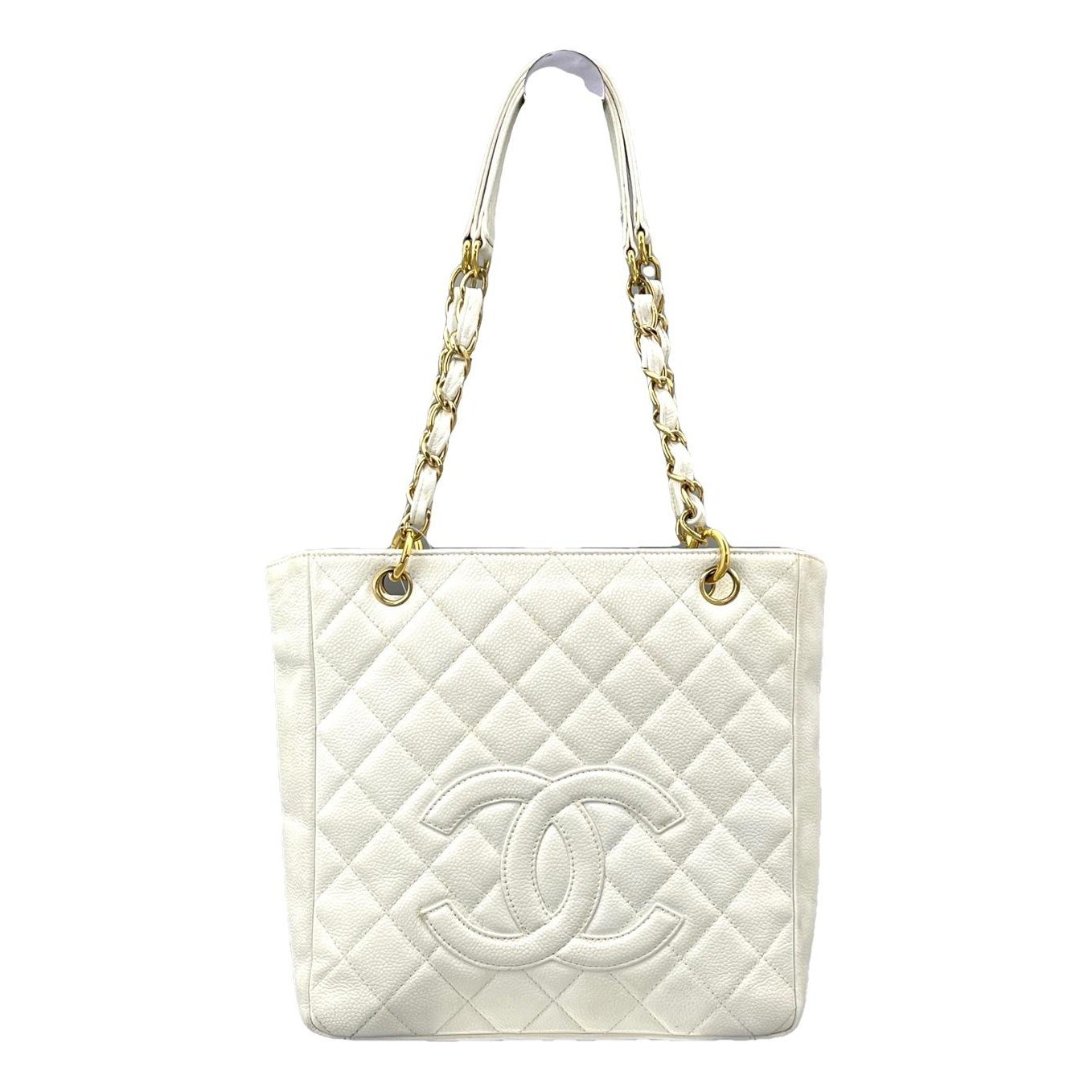 Petite Shopping Tote leather tote