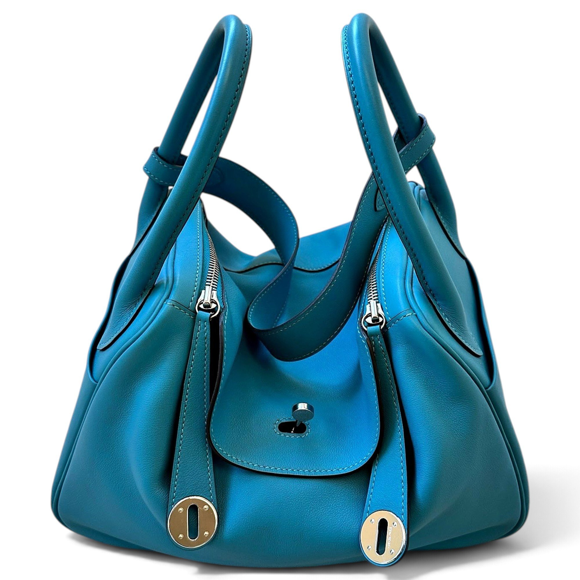 Lindy leather handbag