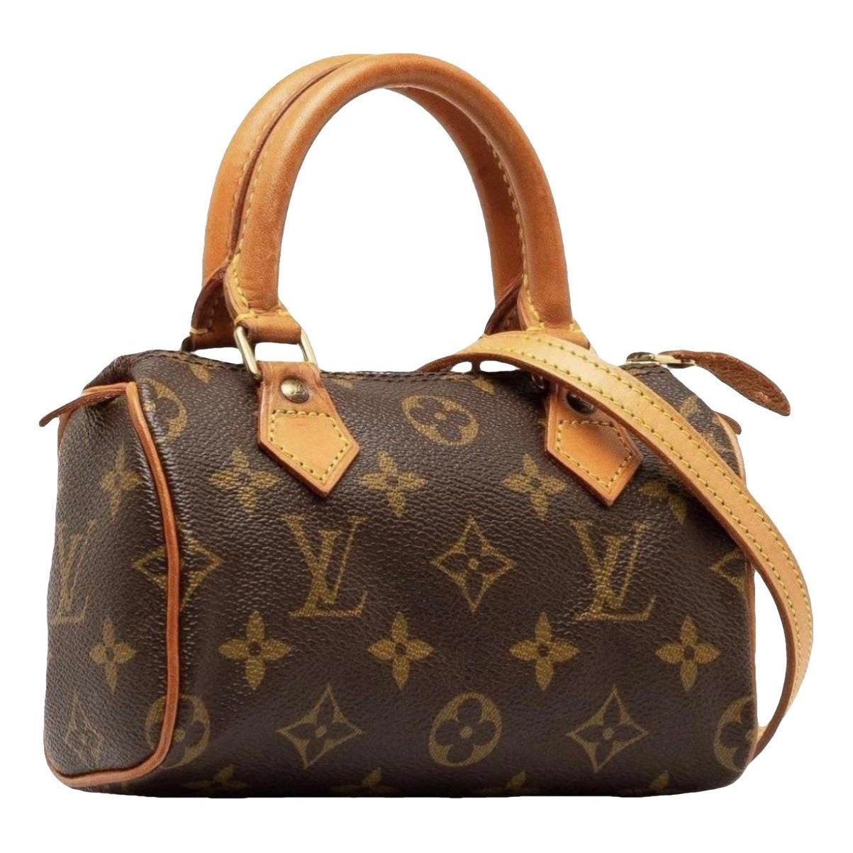 Louis Vuitton Nano Speedy / Mini HL cloth handbag