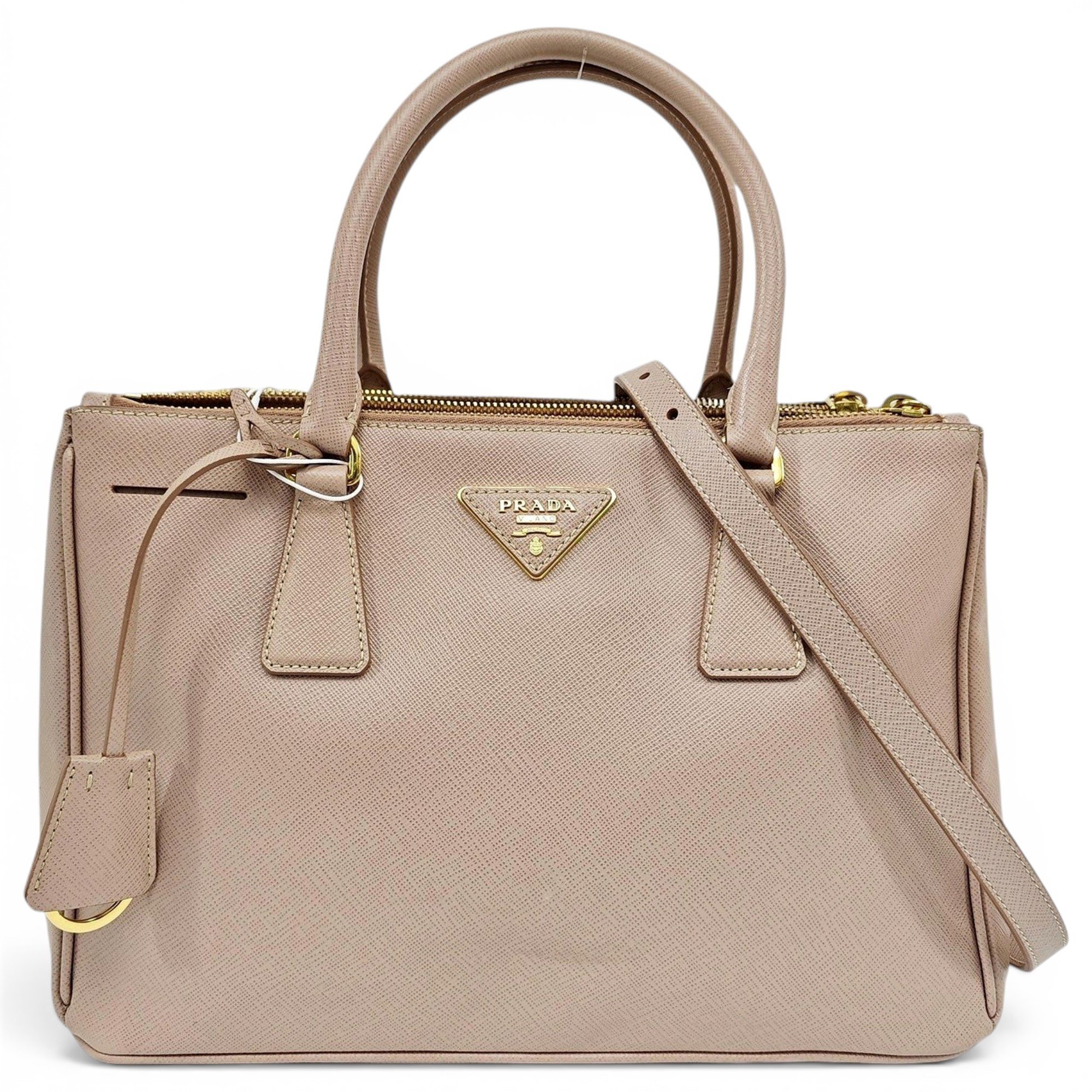 Galleria leather handbag