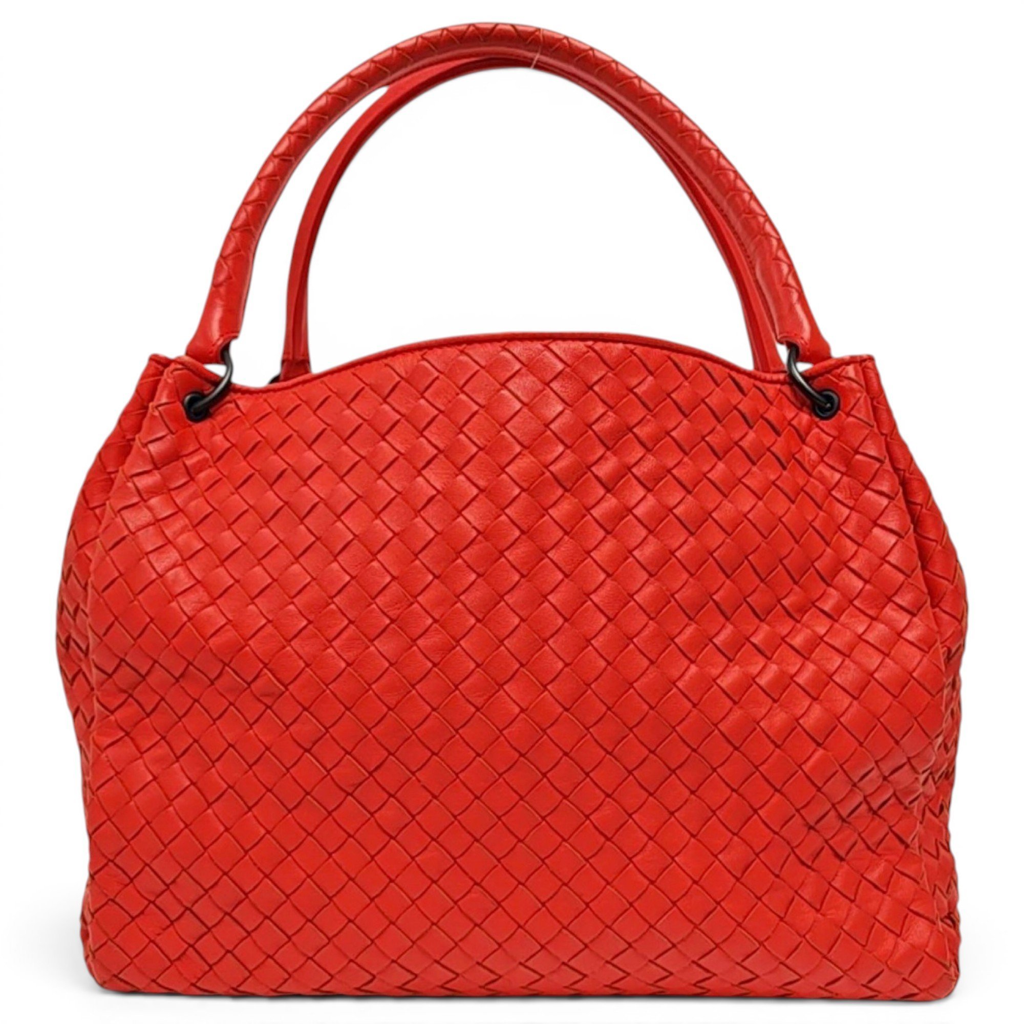 Parachute leather handbag