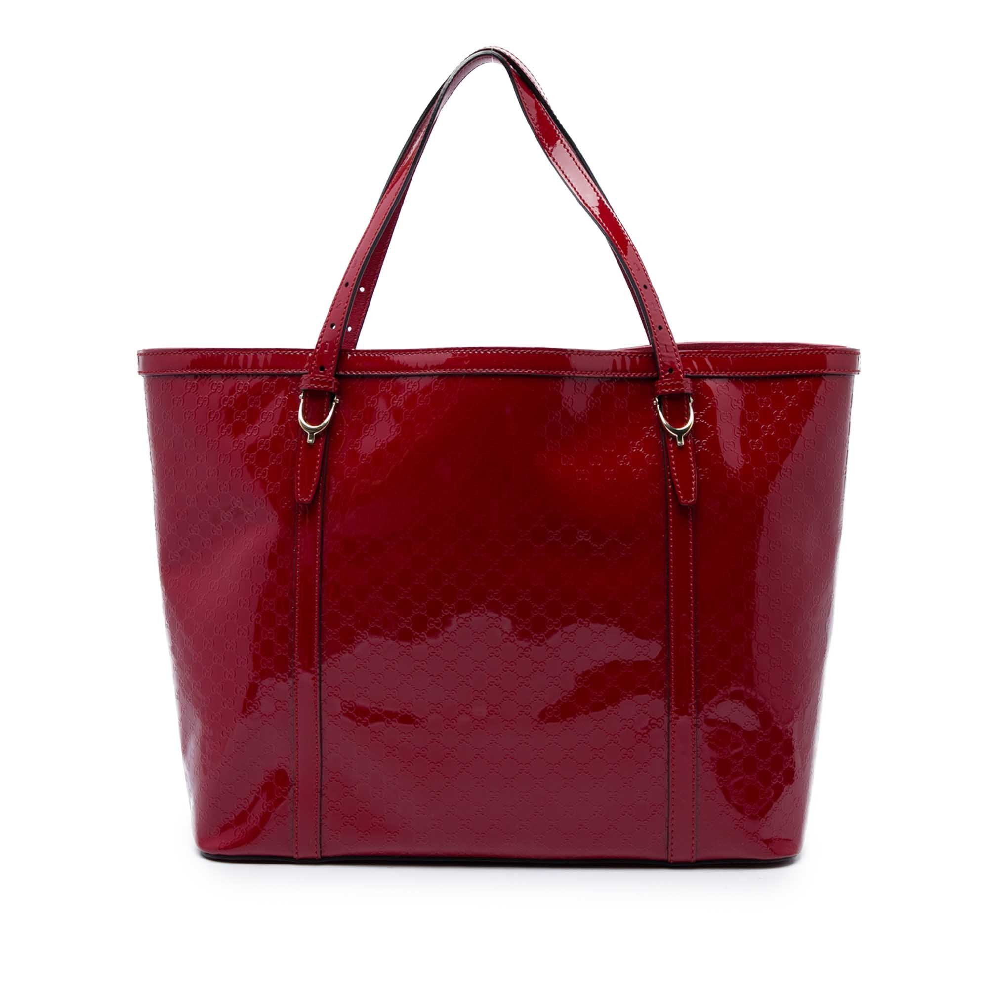 Nice patent leather handbag