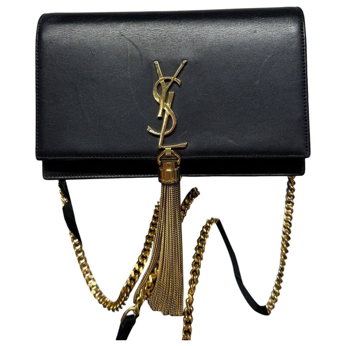 Pompom Kate leather crossbody bag