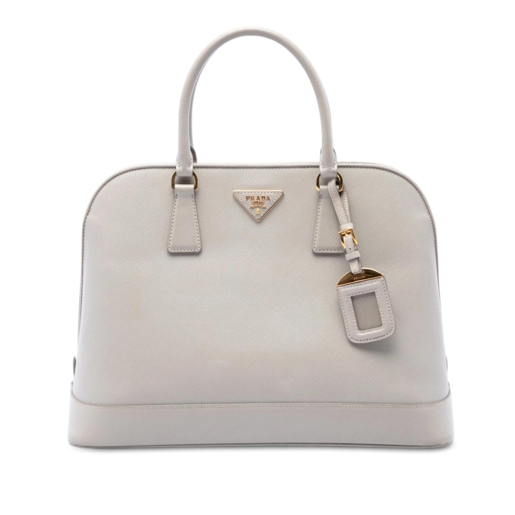 Promenade leather handbag