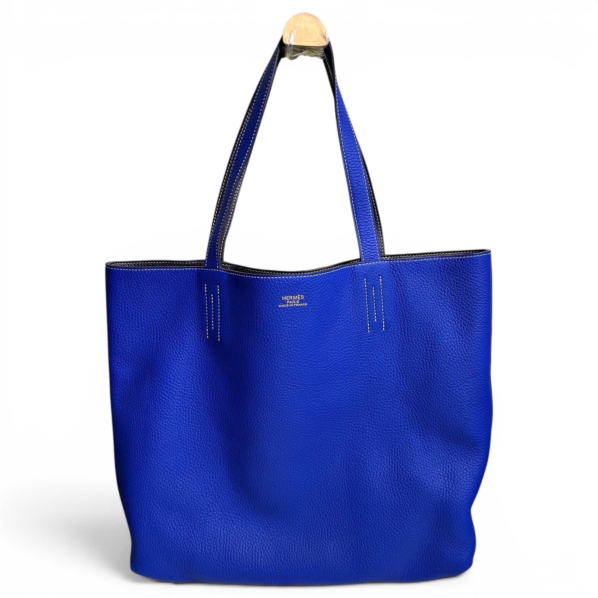 Leather tote