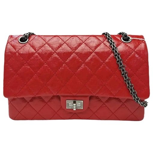 2.55 patent leather handbag