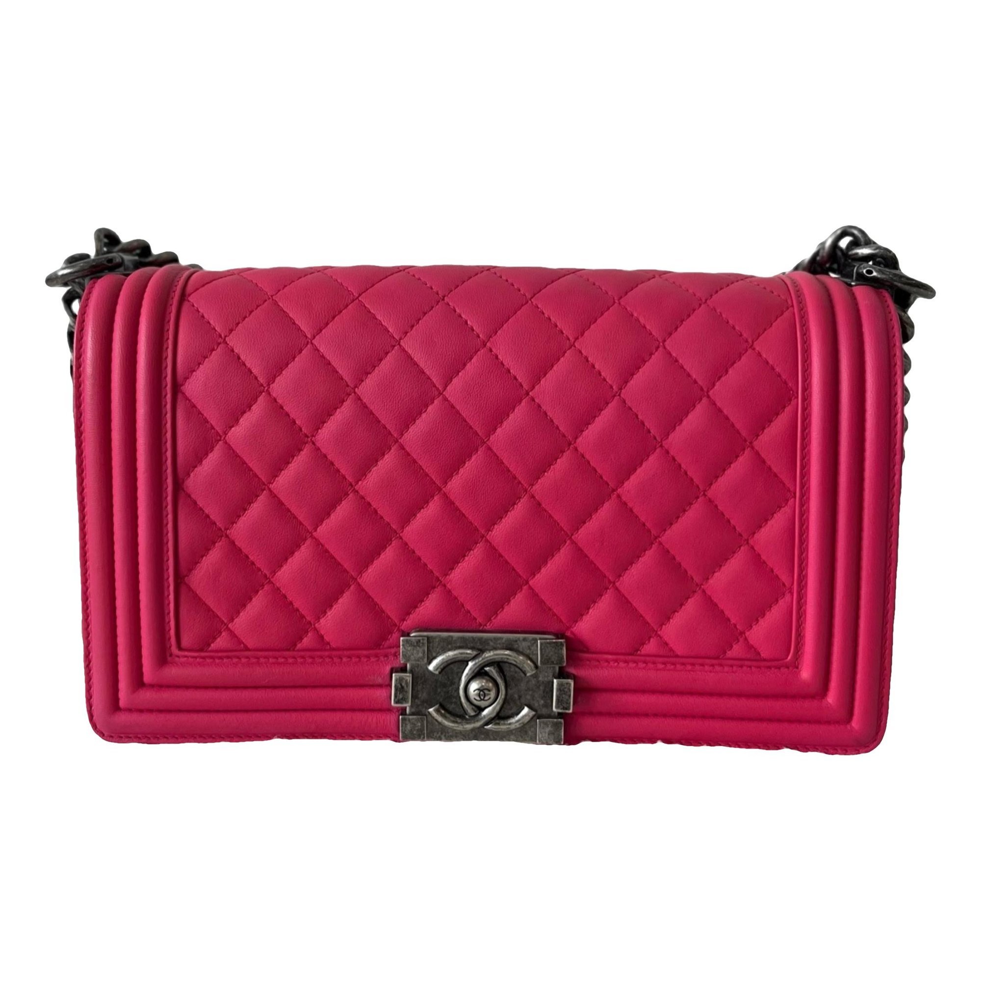 Boy leather crossbody bag