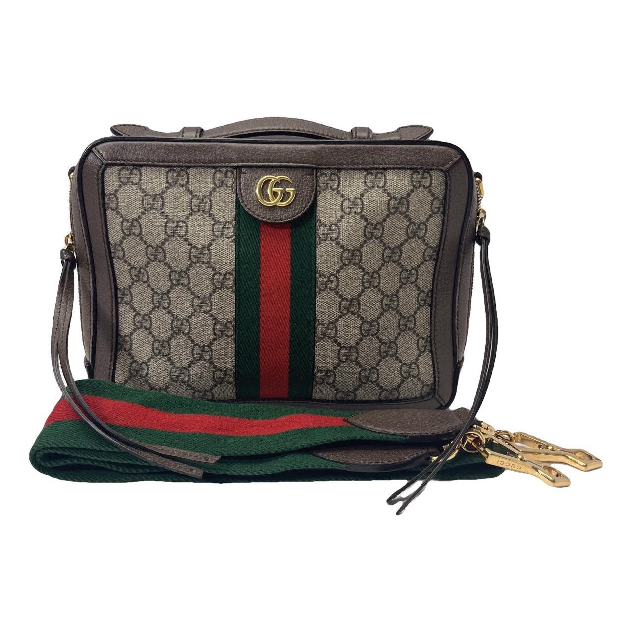 Ophidia Zip Around Camera leather handbag