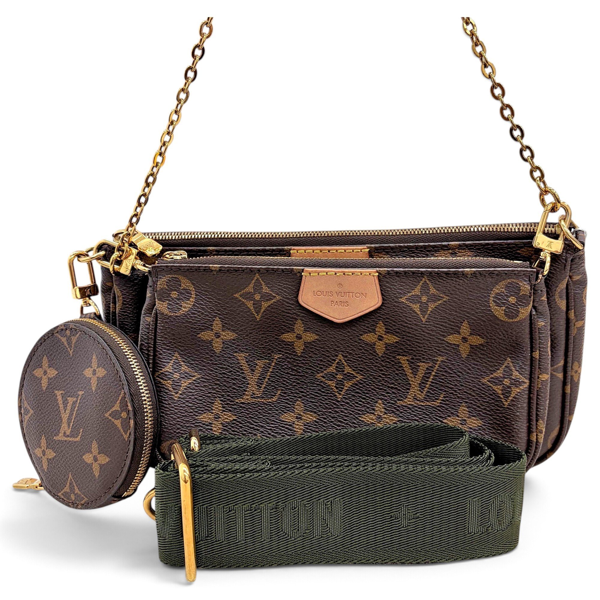 Multi Pochette Accessoires leather handbag