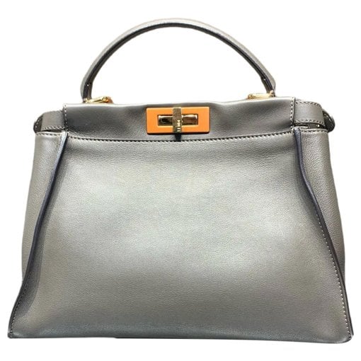 Peekaboo leather handbag