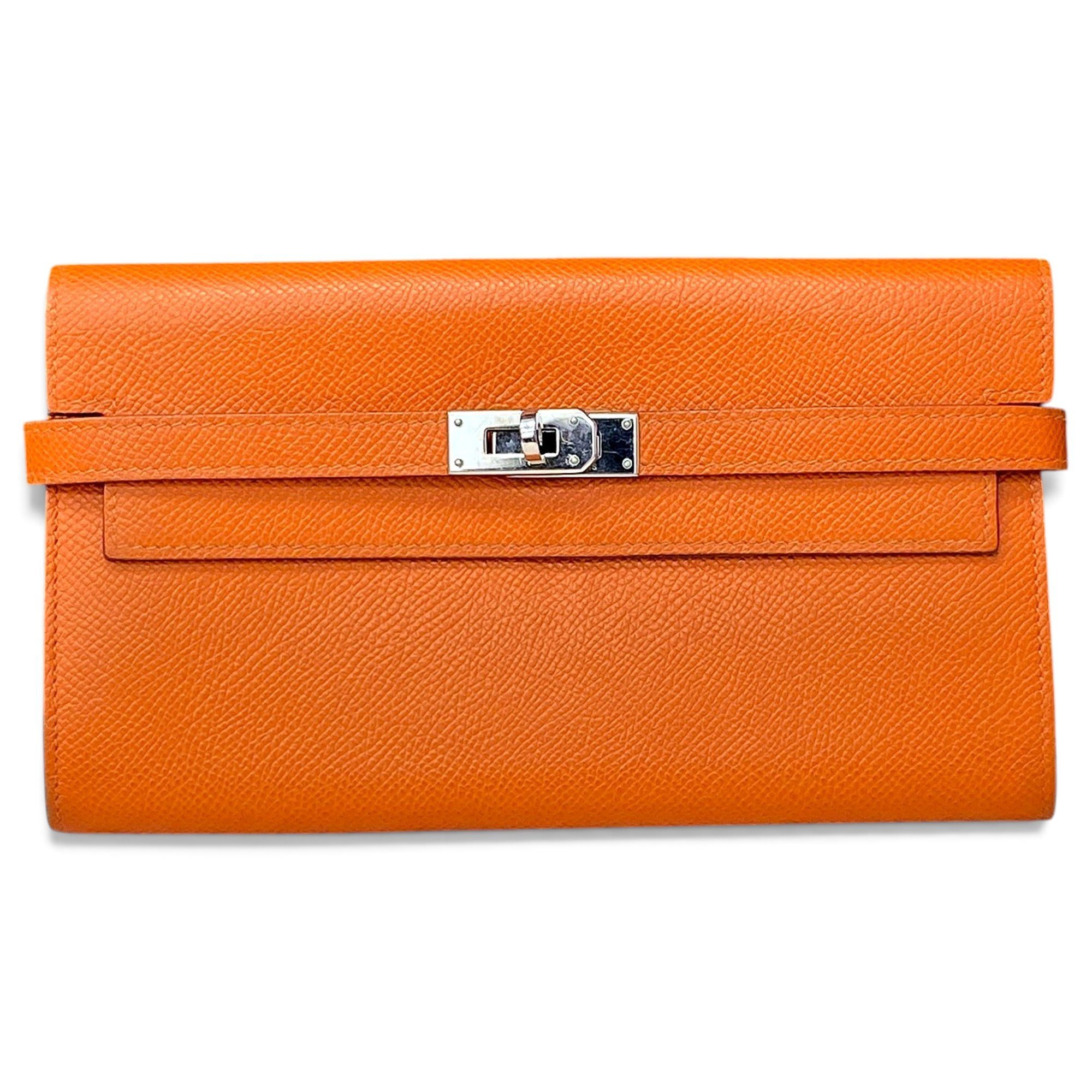 Kelly to go leather clutch bag