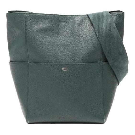 Seau Sangle leather handbag