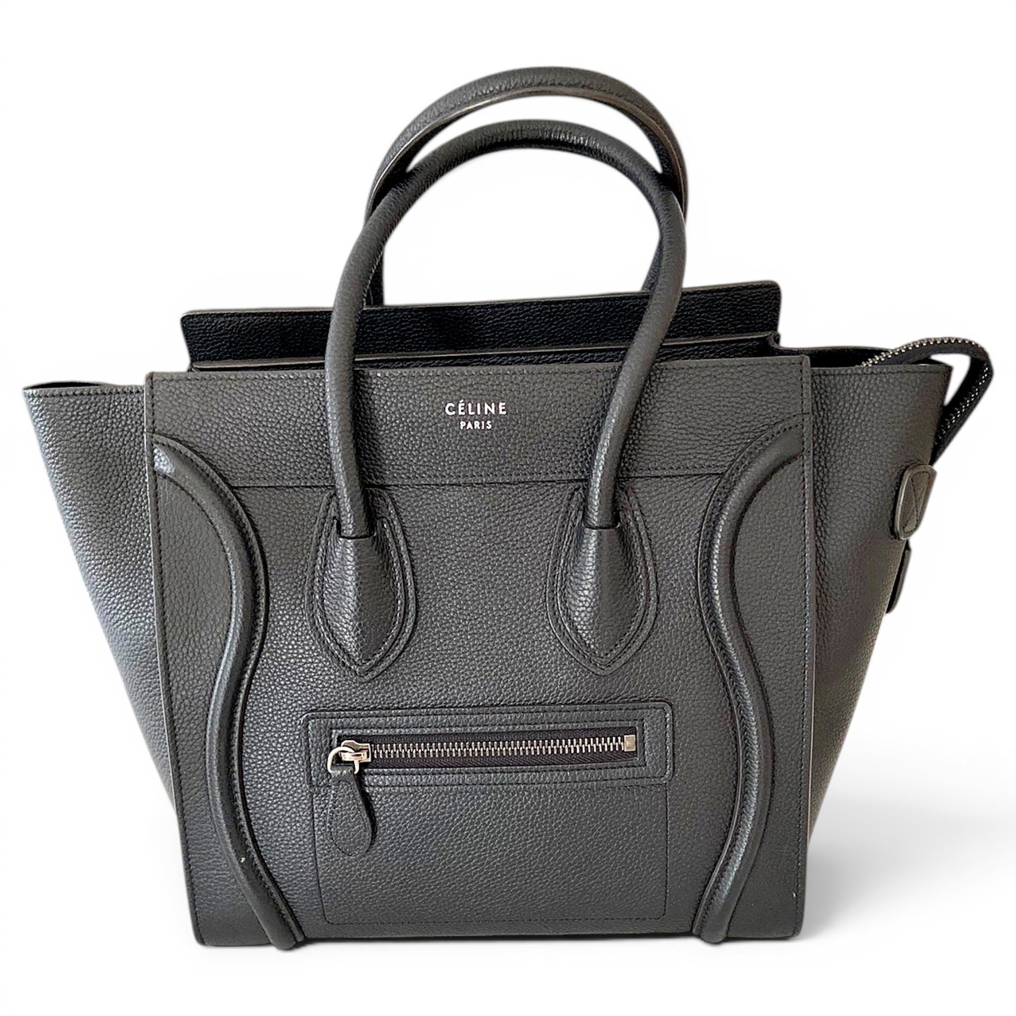 Luggage leather handbag