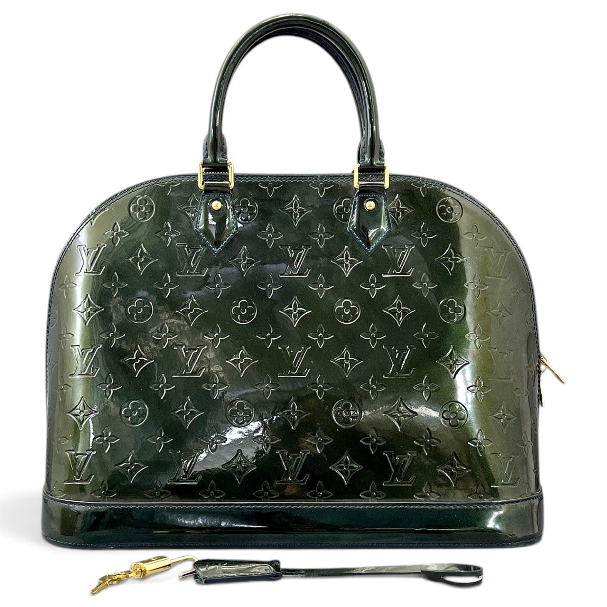Alma patent leather handbag