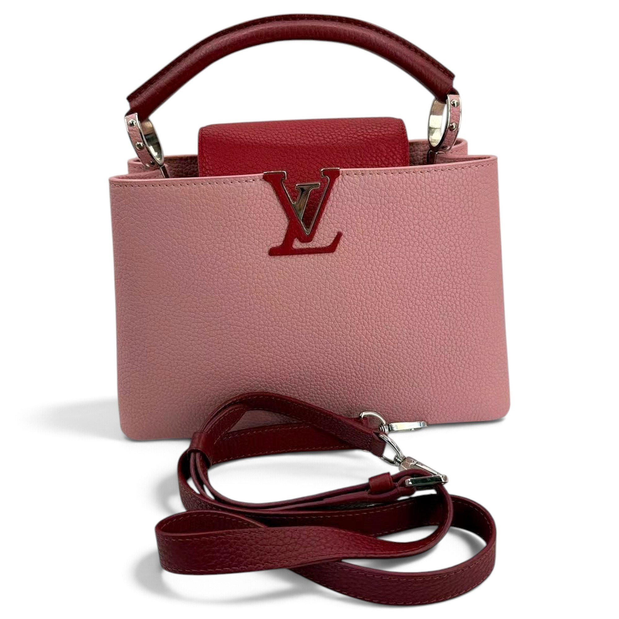 Capucines leather handbag