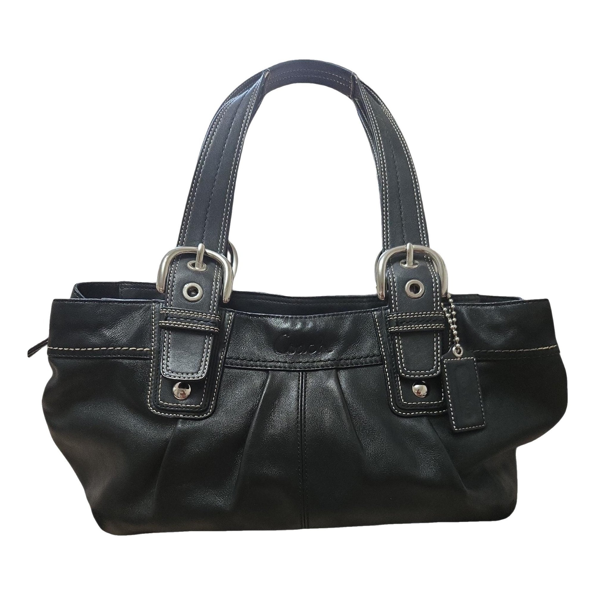 Leather handbag