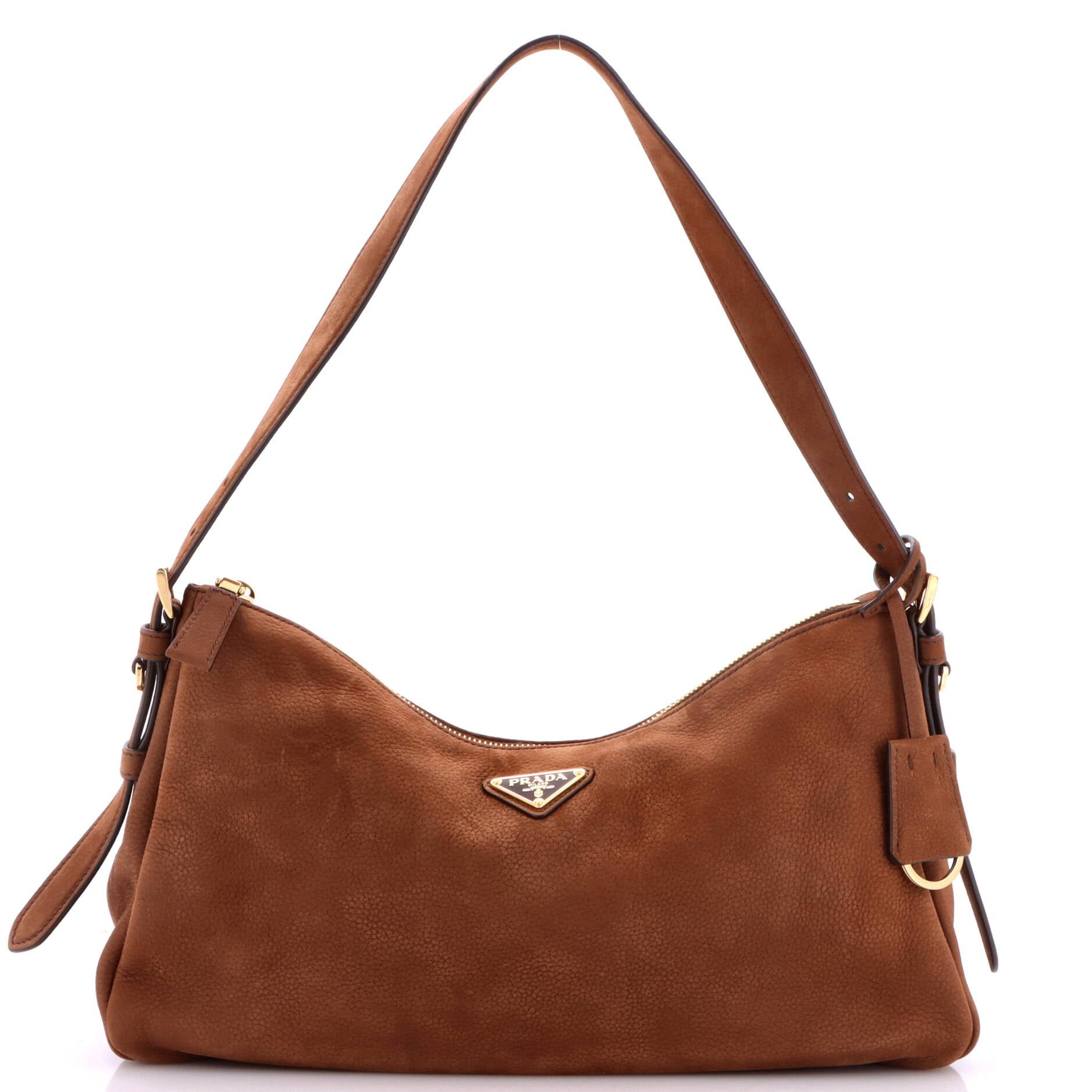 Aimee Shoulder Bag Nubuck Large