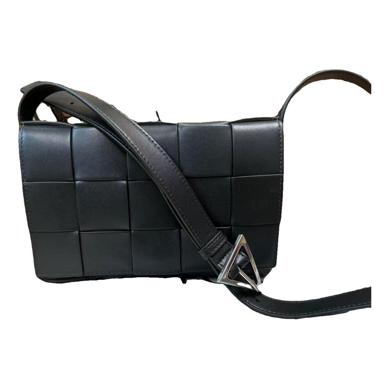 Brick Cassette leather handbag