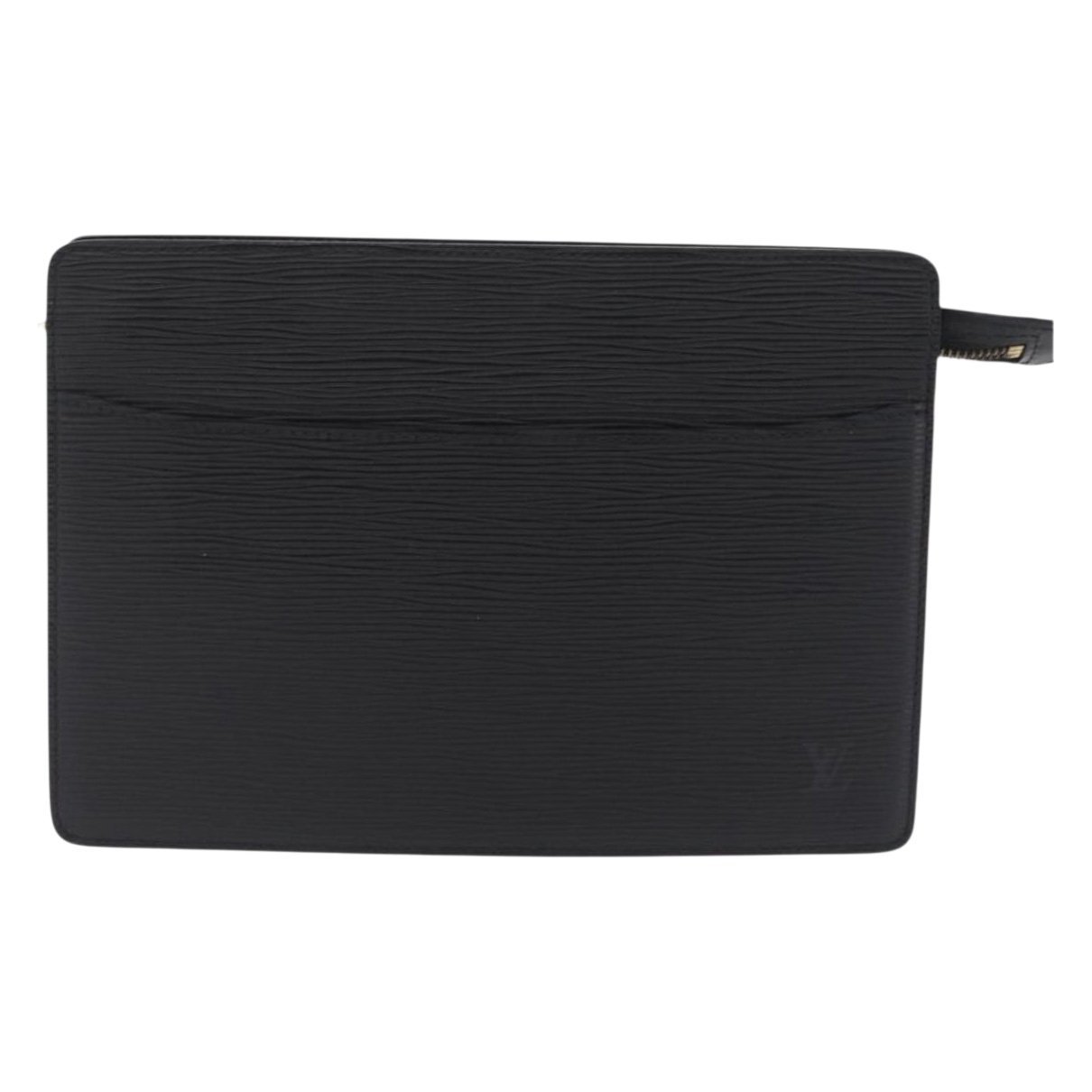 Moon pochette leather clutch bag