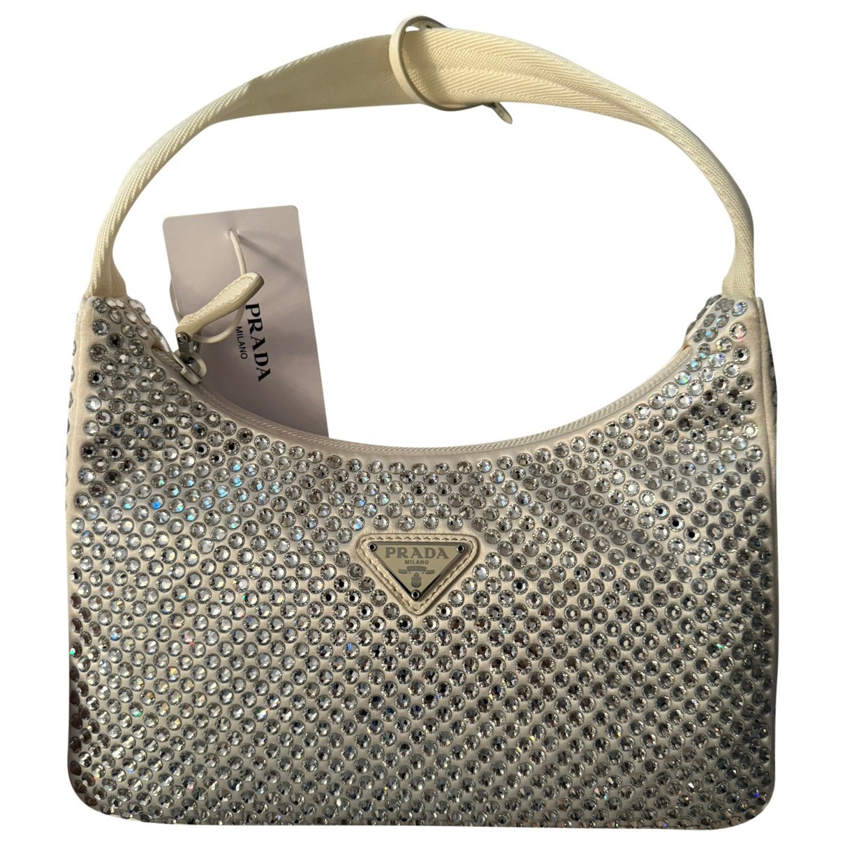 Re-Edition 2000 silk handbag