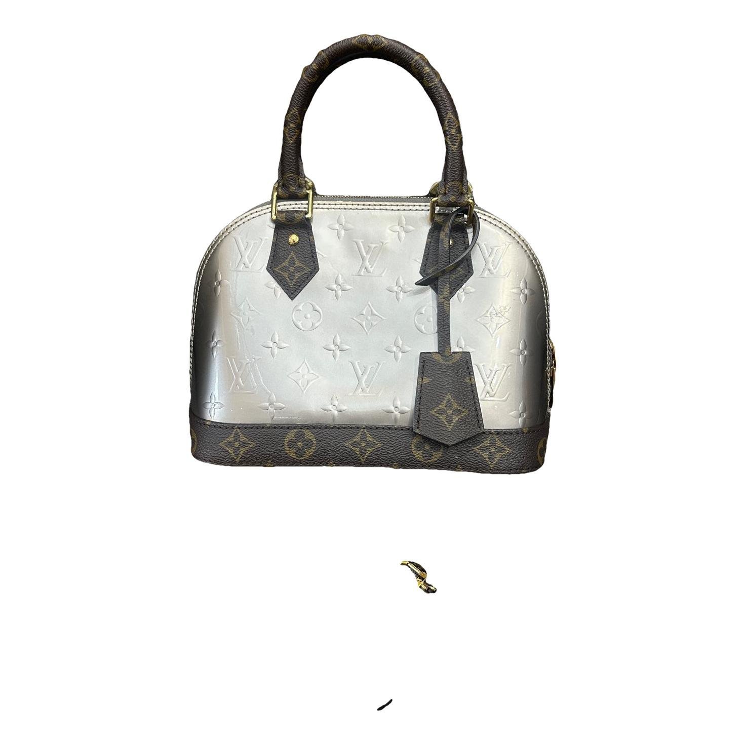Alma BB patent leather handbag