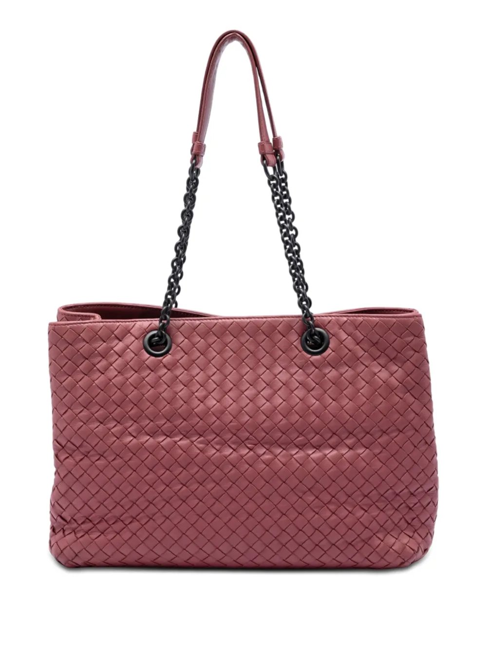 2012-2026 Medium Nappa Intrecciato Double Chain tote bag