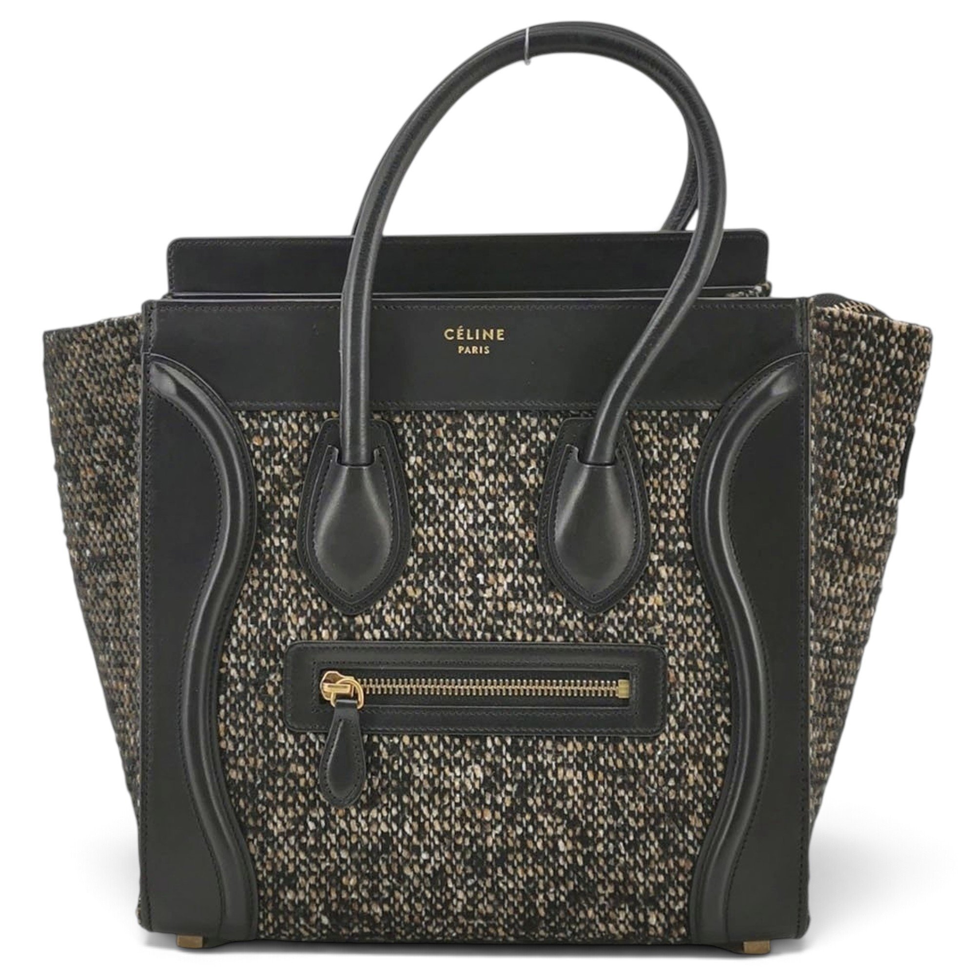 Luggage leather handbag
