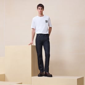 Straight cut jeans