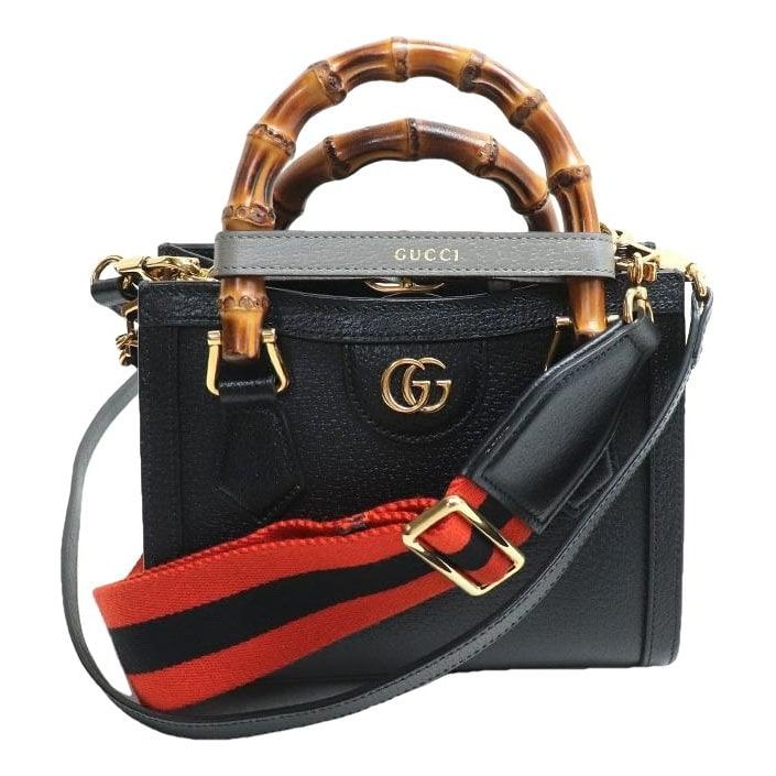 Bamboo leather tote