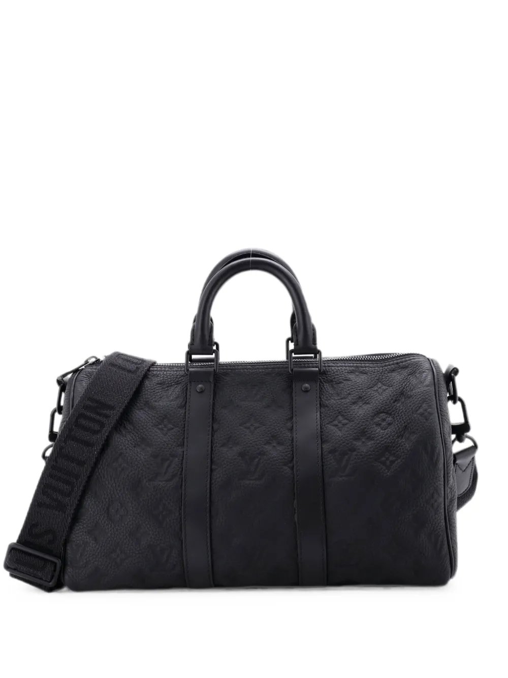 Louis Vuitton Keepall Bandouliere Bag Monogram Taurillon Leather 35 travel bag