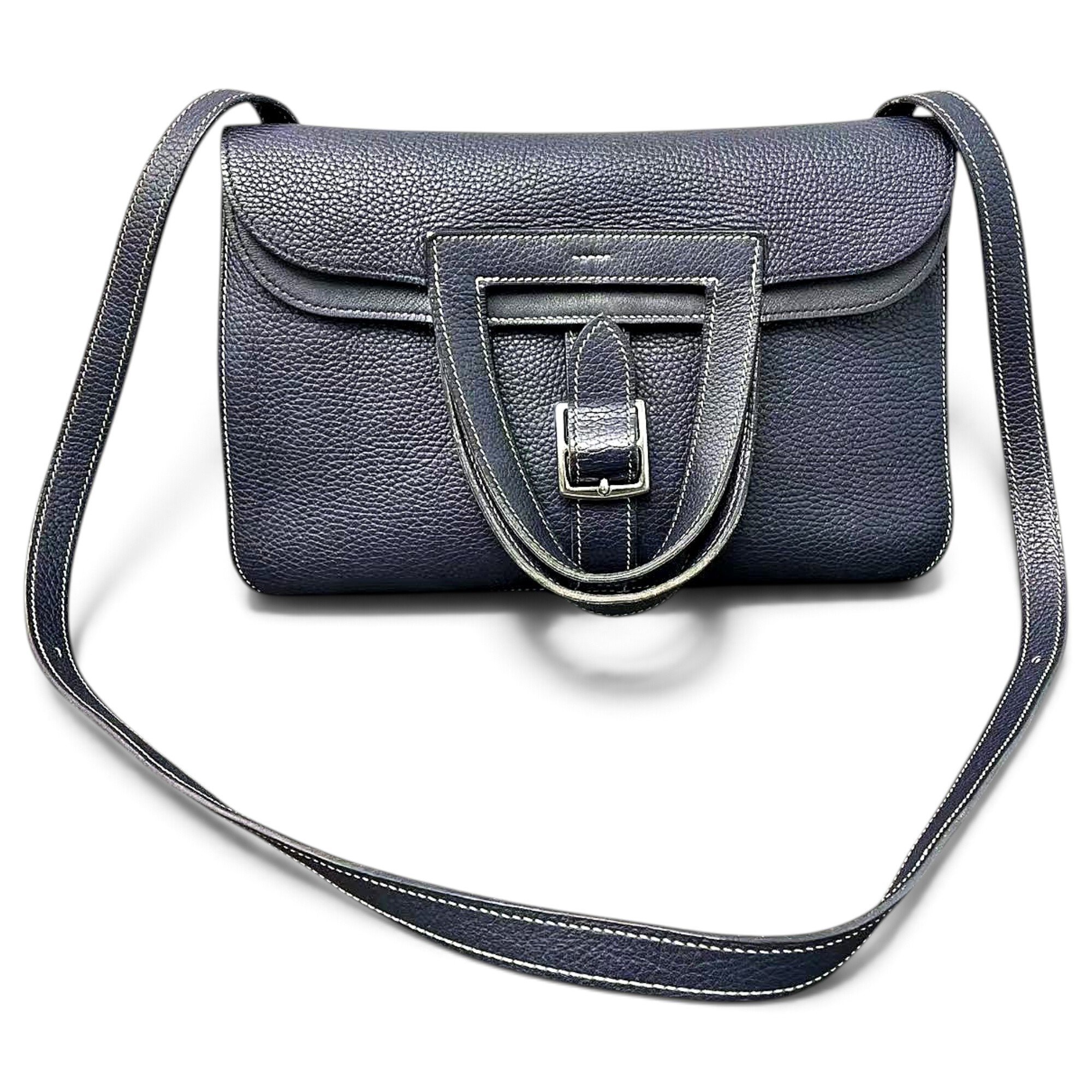 Halzan leather handbag