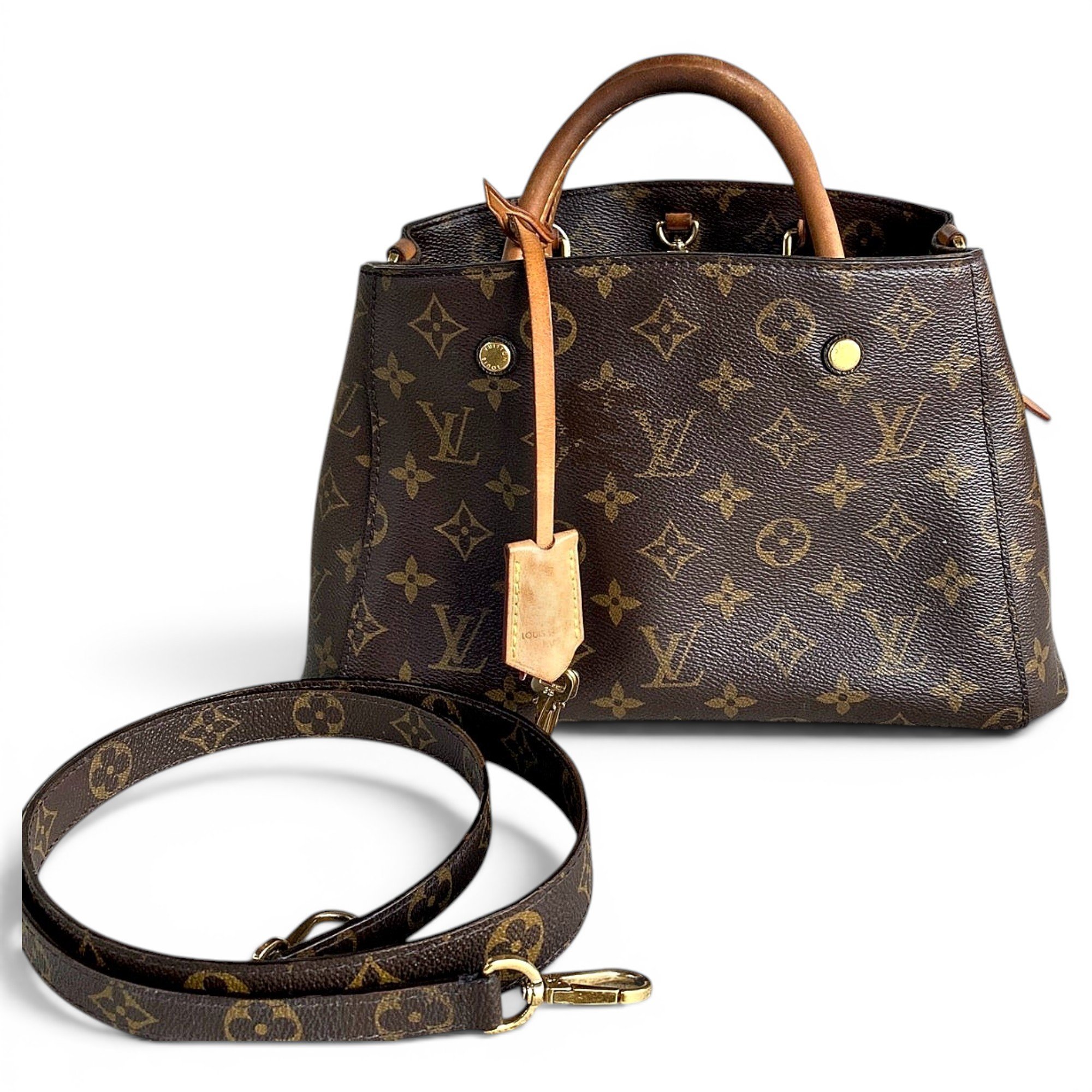 Leather satchel