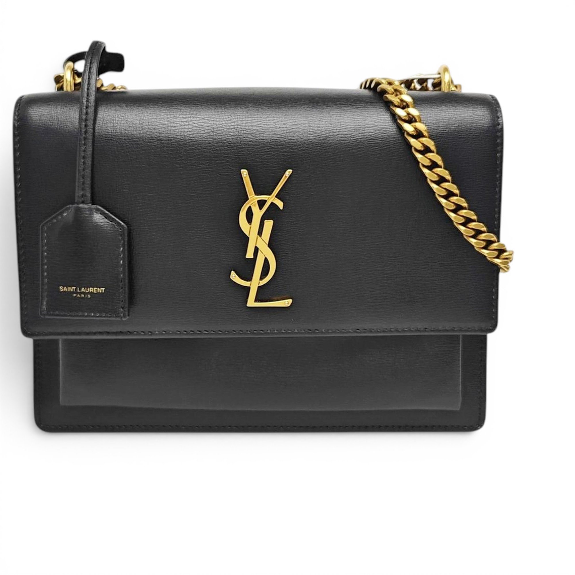 Sunset leather handbag