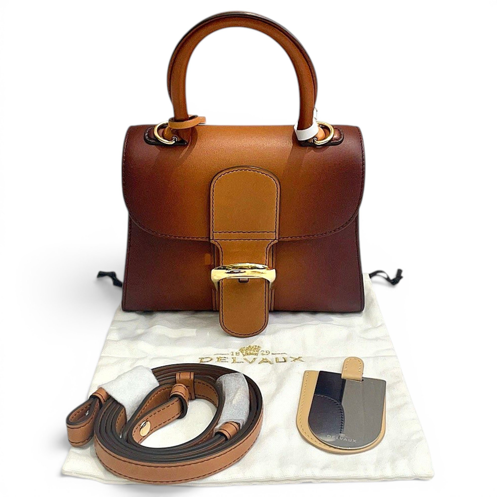 Brillant leather handbag