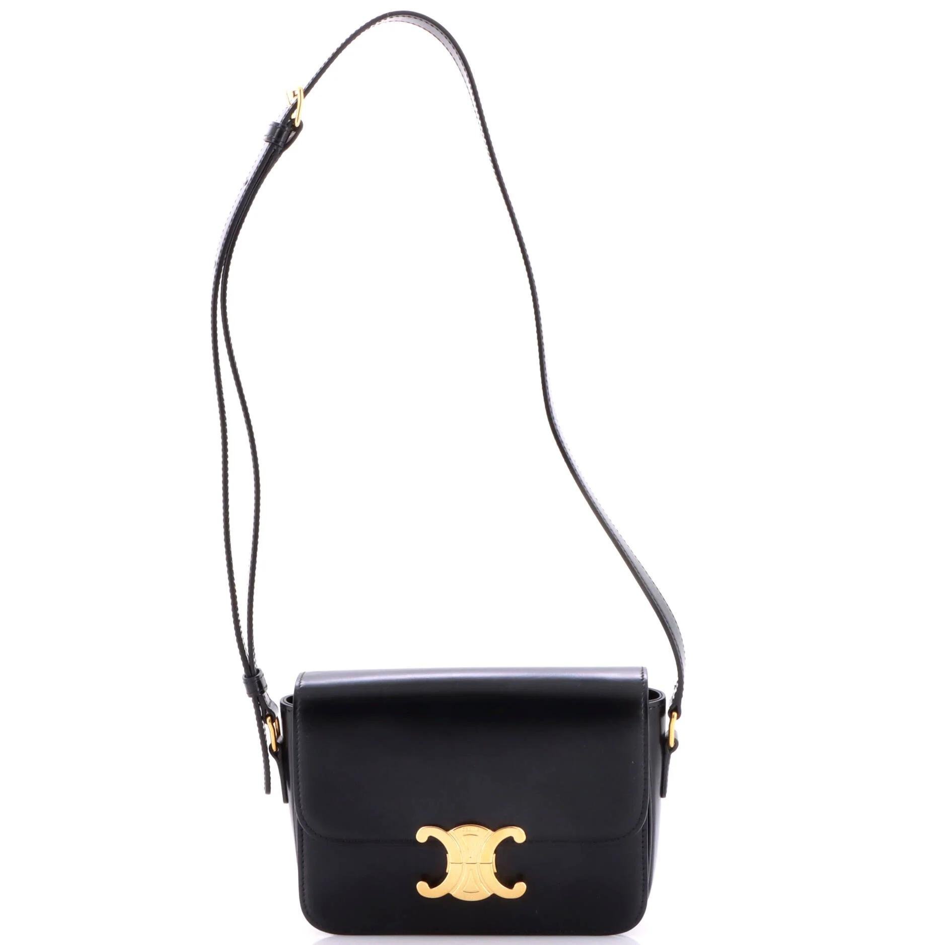 Leather crossbody bag