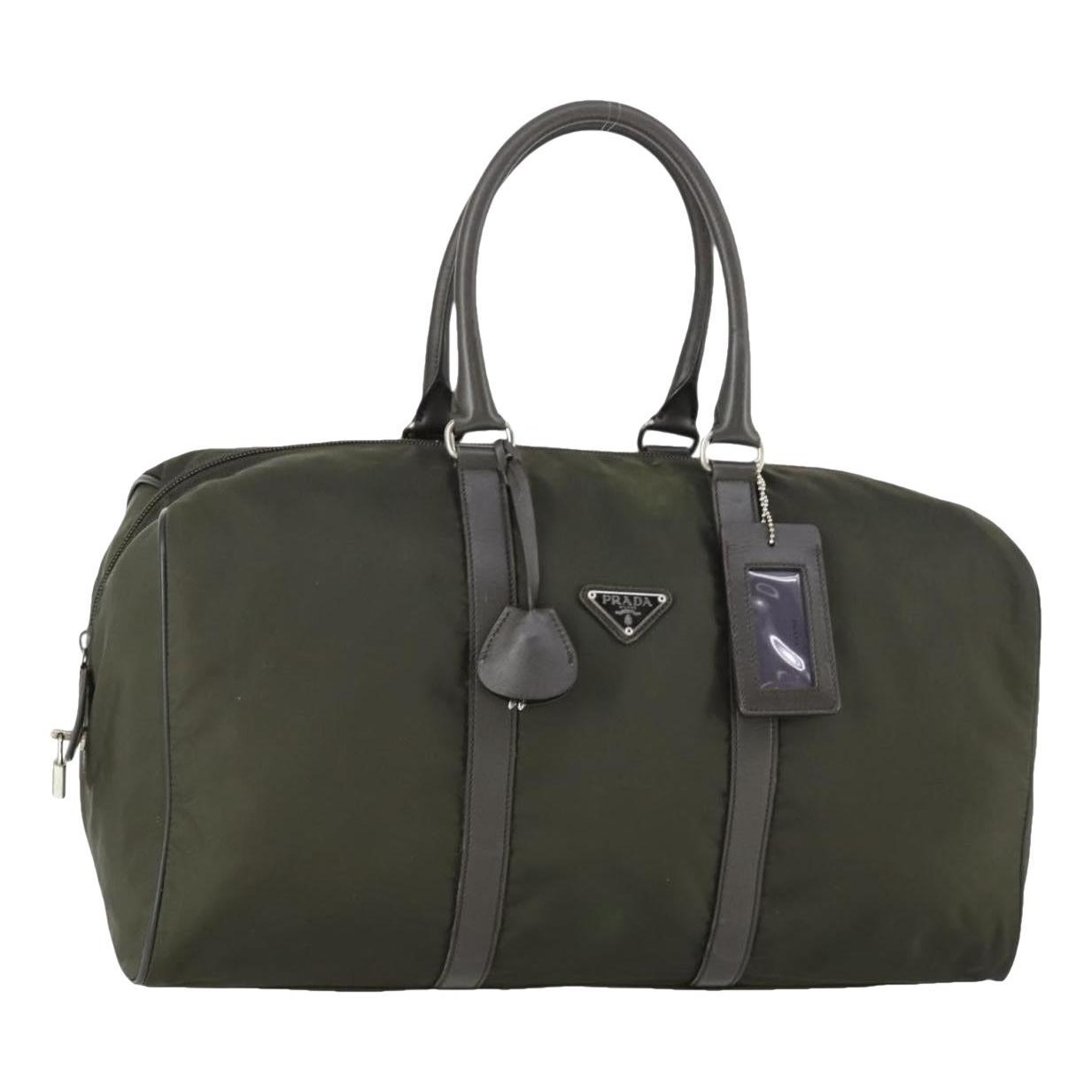 Leather bowling bag
