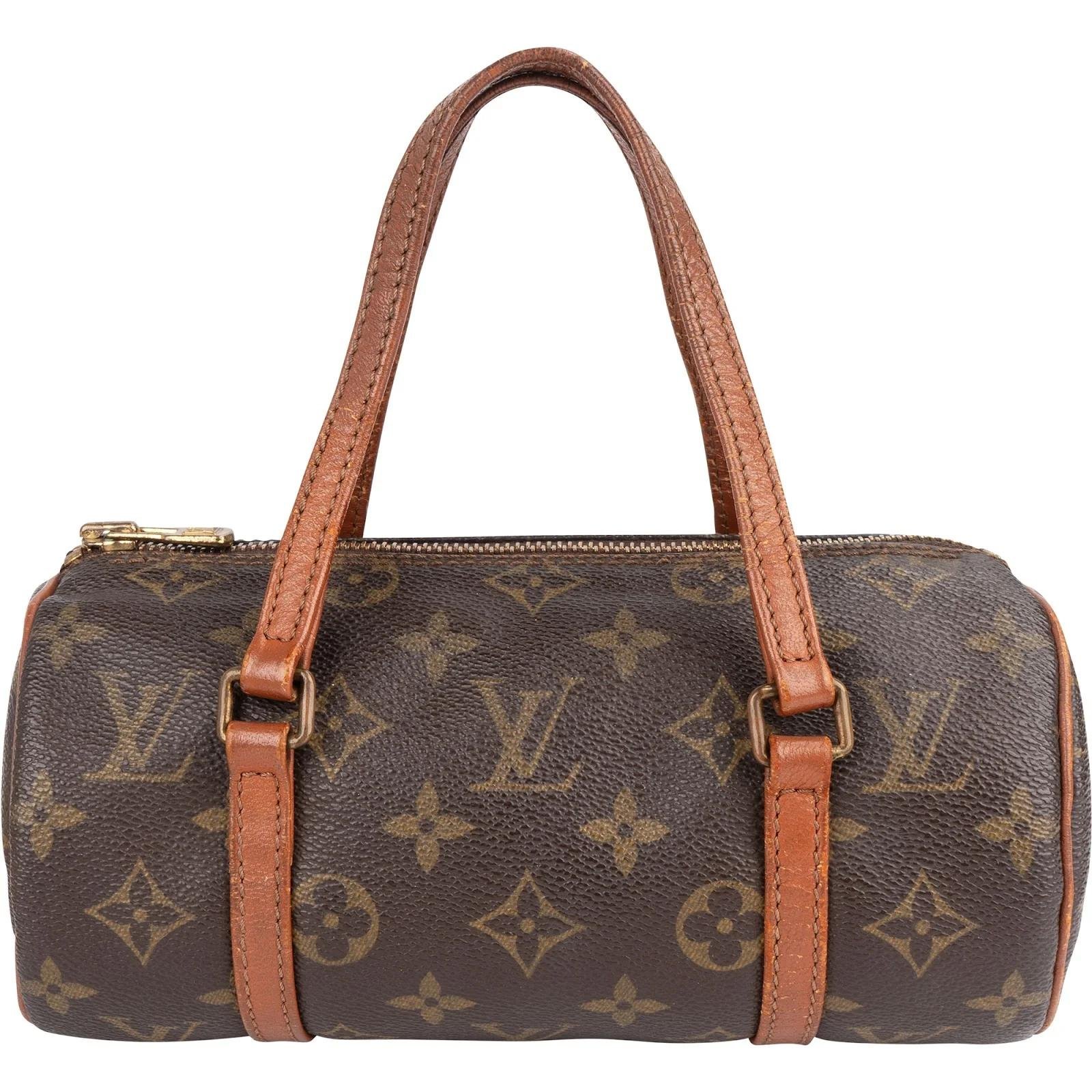 Papillon leather handbag
