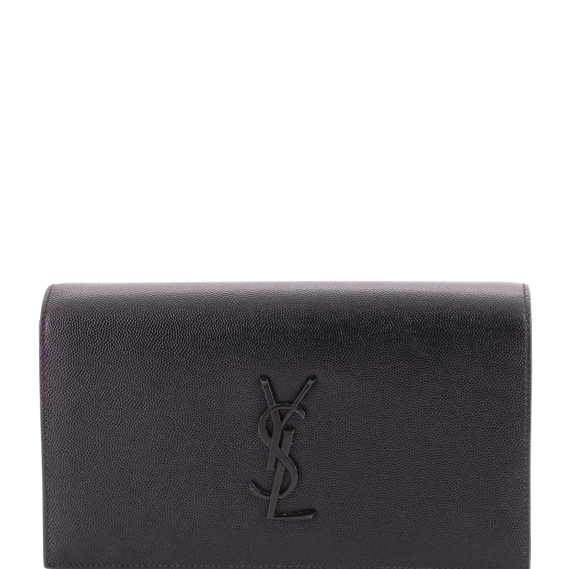 Classic Monogram Clutch Leather Long