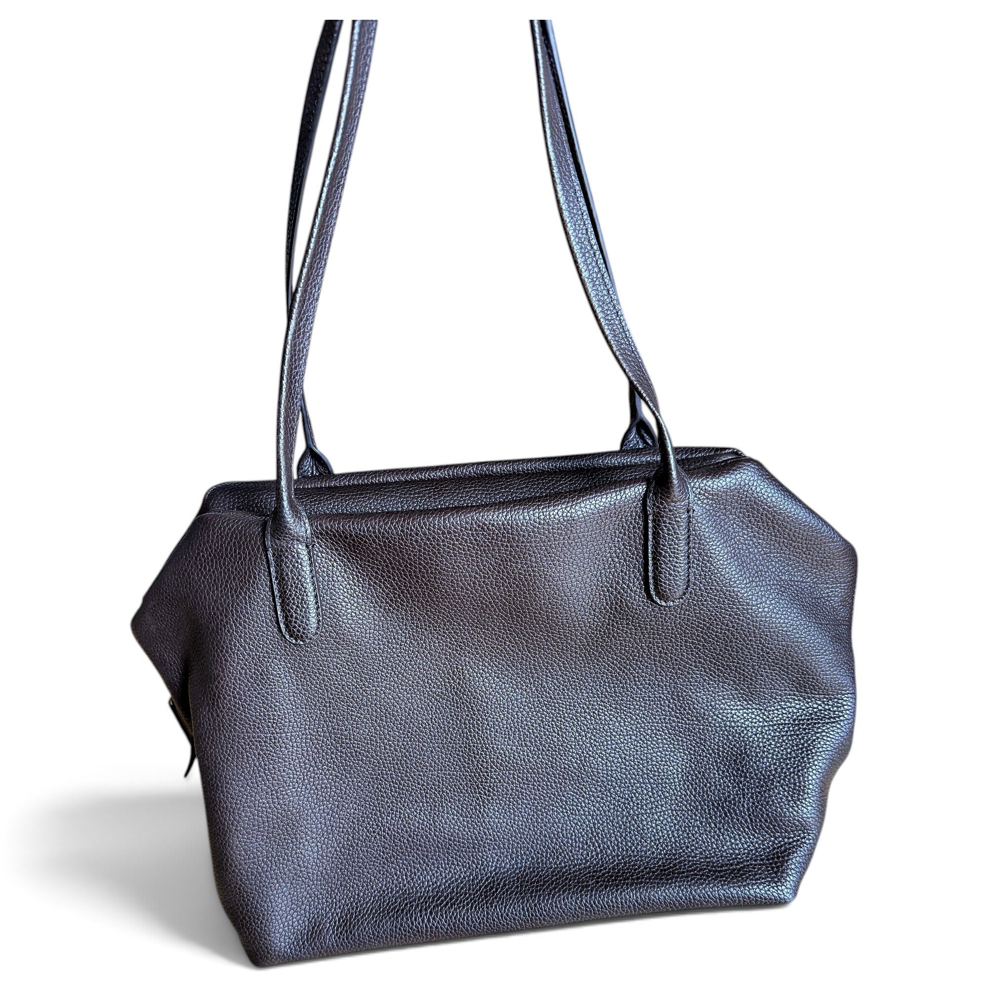Leather handbag