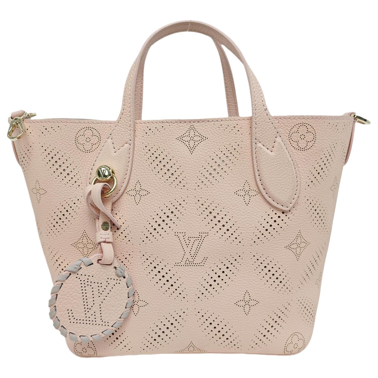 Cosmic blossom leather handbag