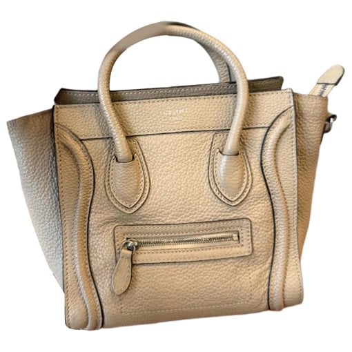 Nano Luggage leather handbag