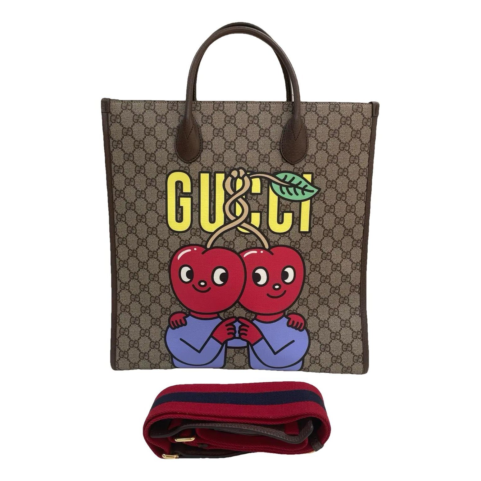 Gucci Bestiary tote vinyl crossbody bag
