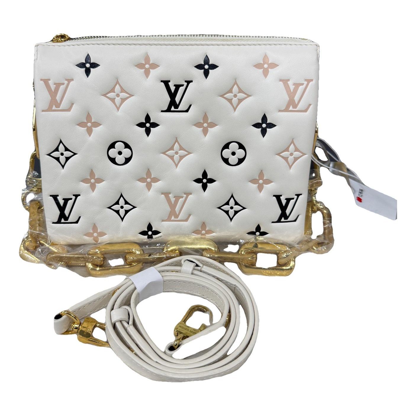 Coussin Flap leather handbag