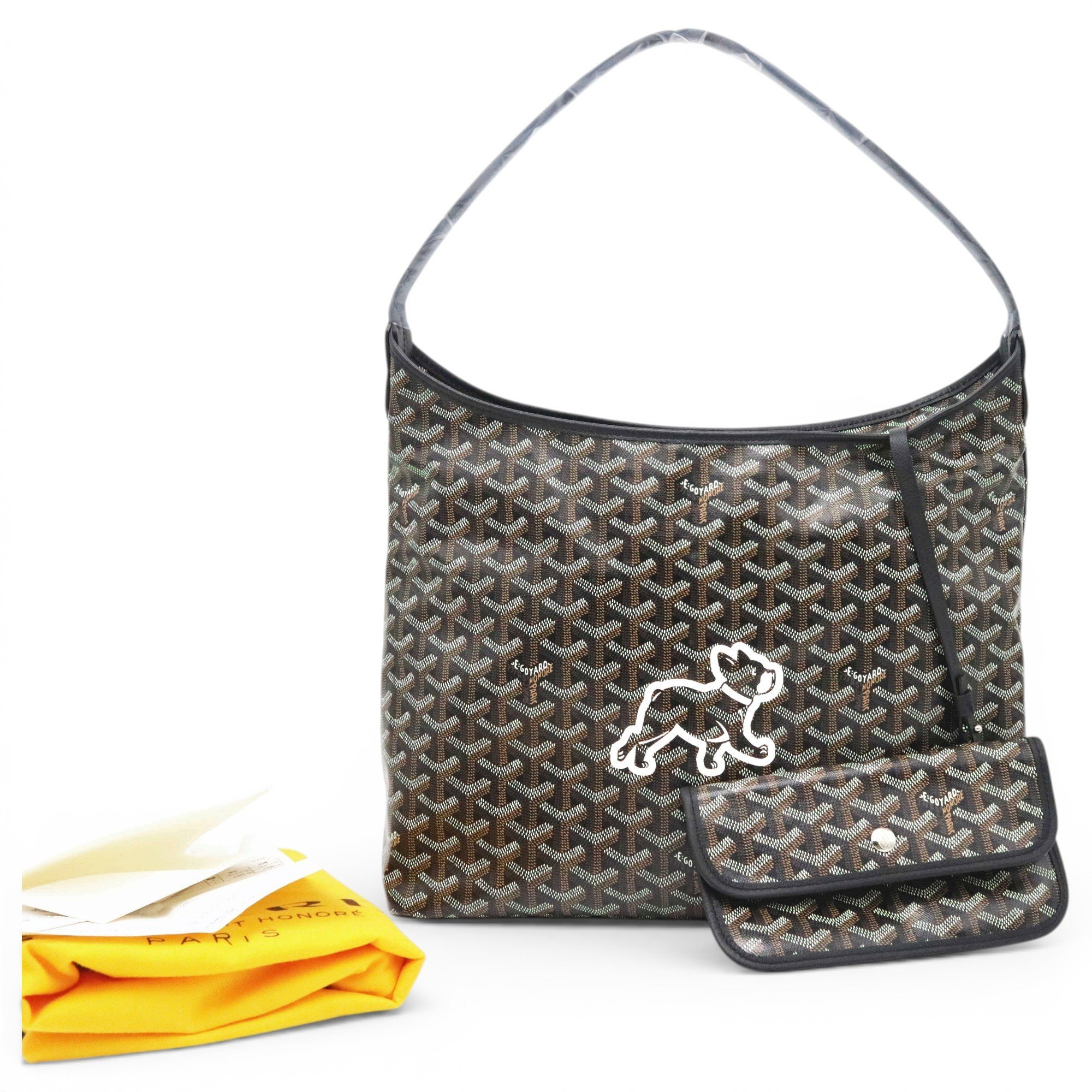 Goyard Hobo Bohème leather handbag