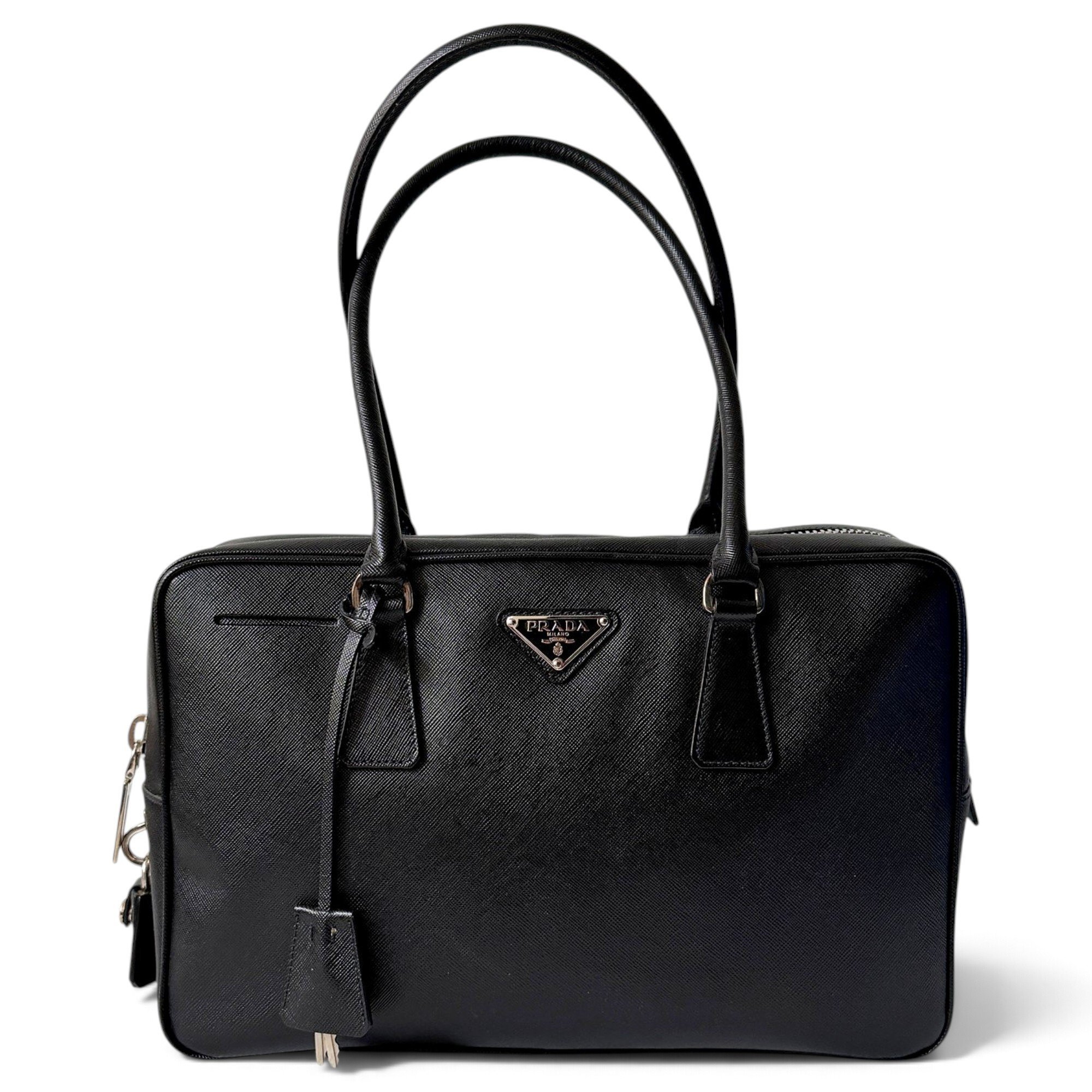 Leather handbag