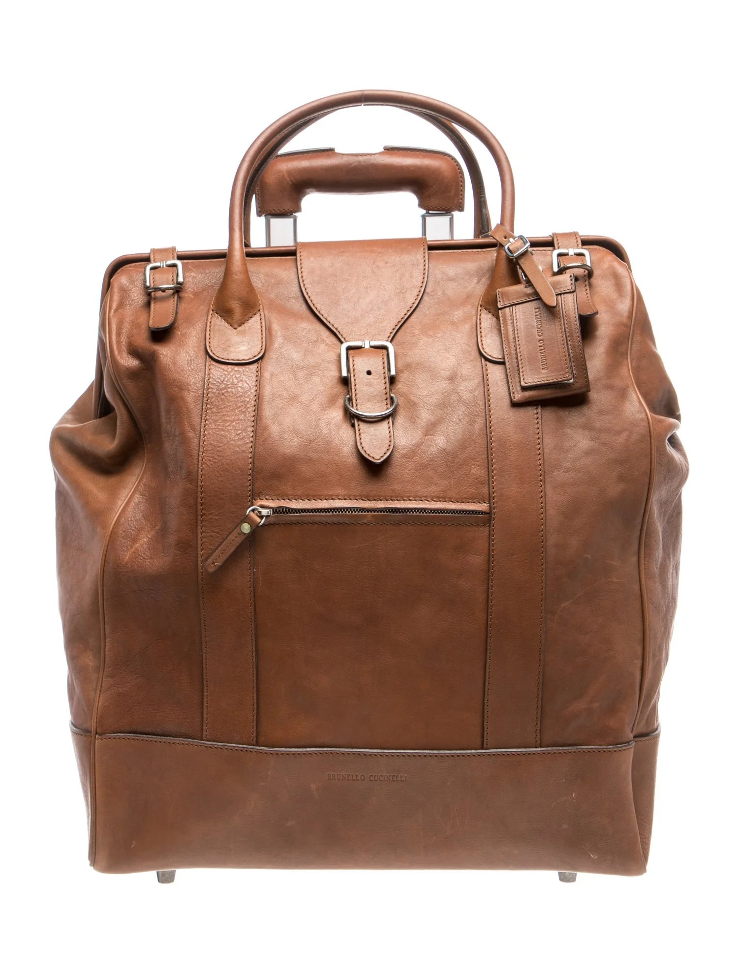 Leather Weekender Bag