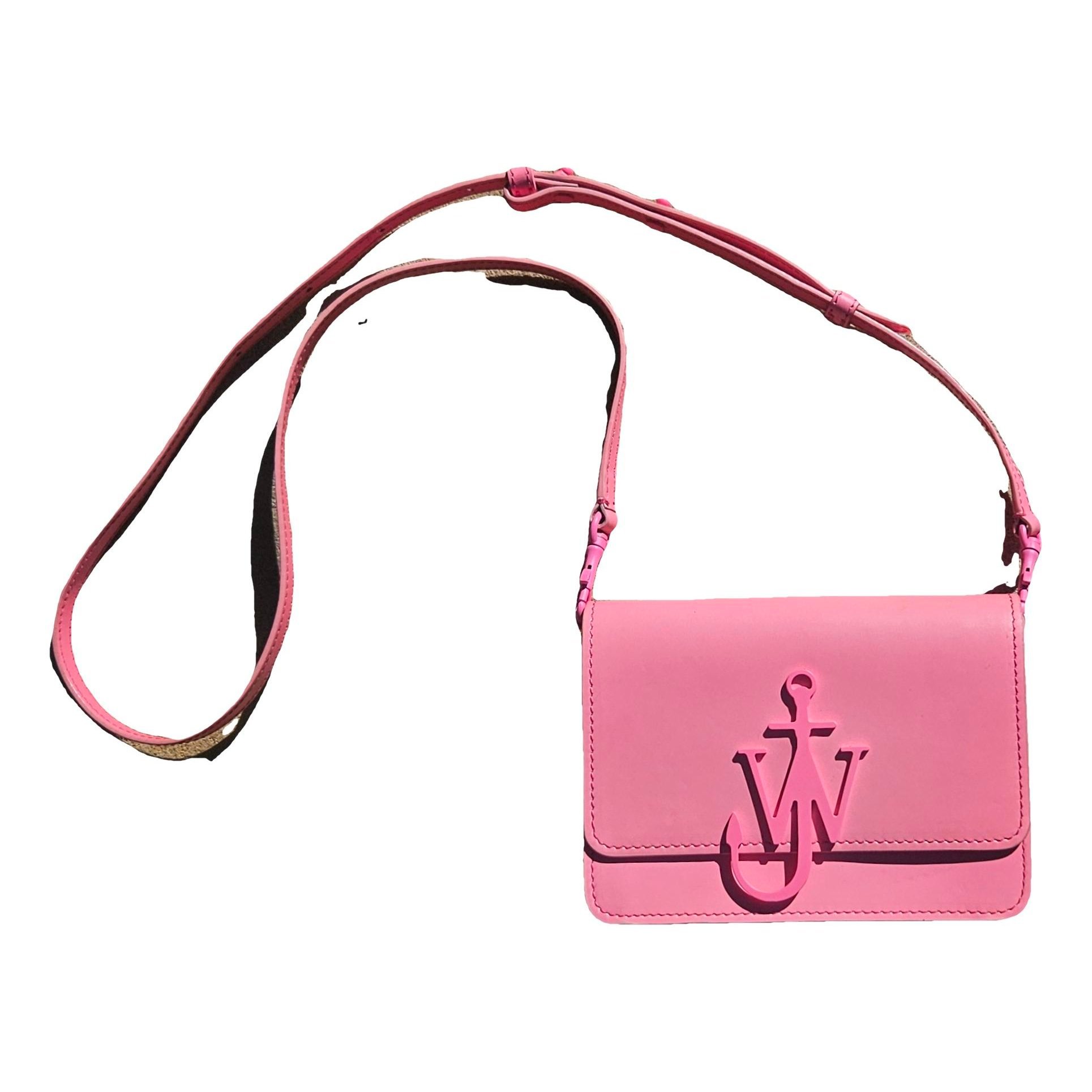 JW Anderson Logo leather crossbody bag