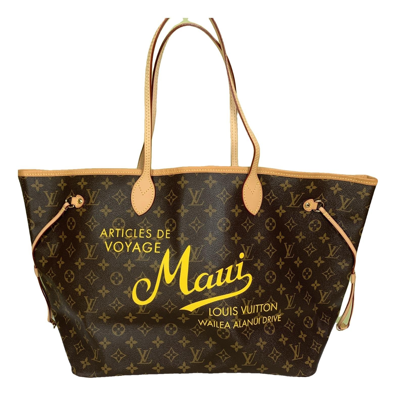 Neverfull leather bag