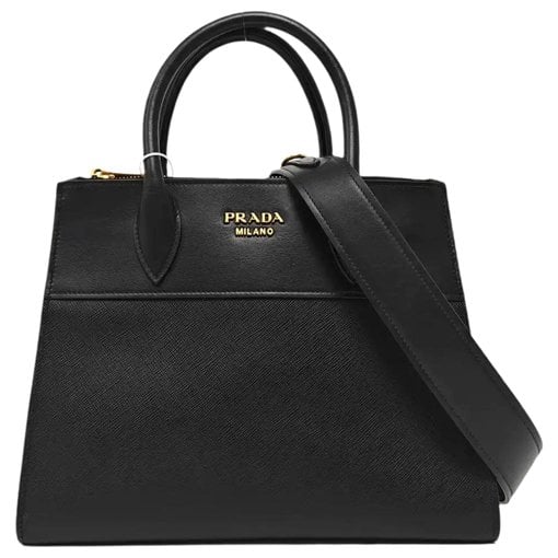 Bibliothèque leather handbag