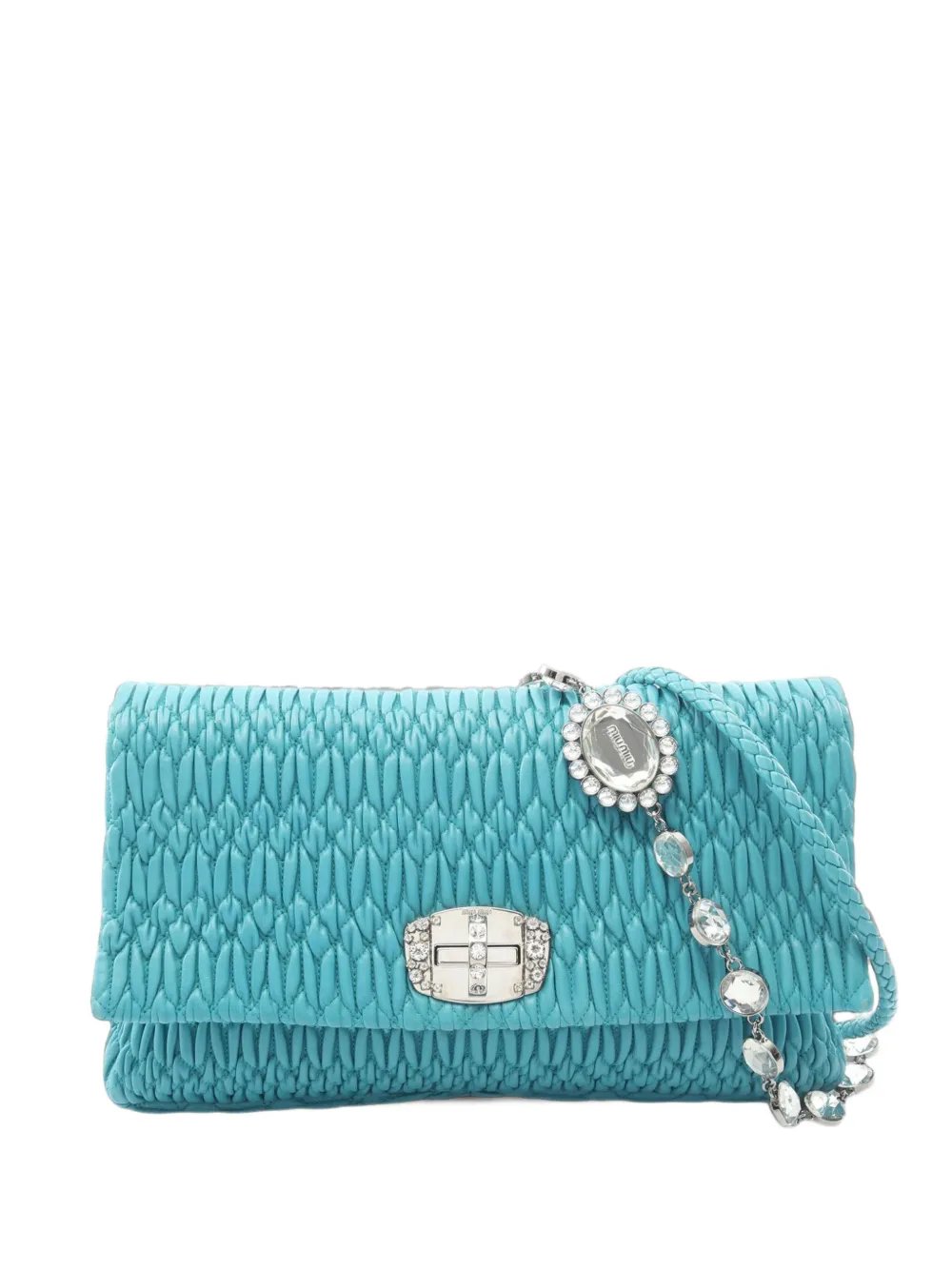 2010-2026 Matelasse Nappa Crystal Chain satchel